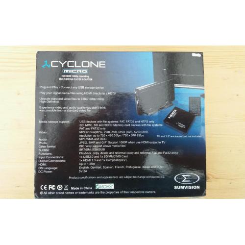 Sumvision Cyclone Micro Media Player