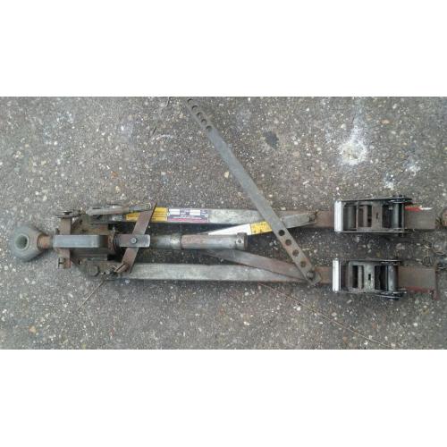 Braked recovery towing A Frame