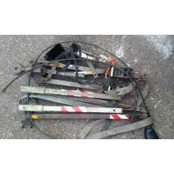Braked recovery towing A Frame