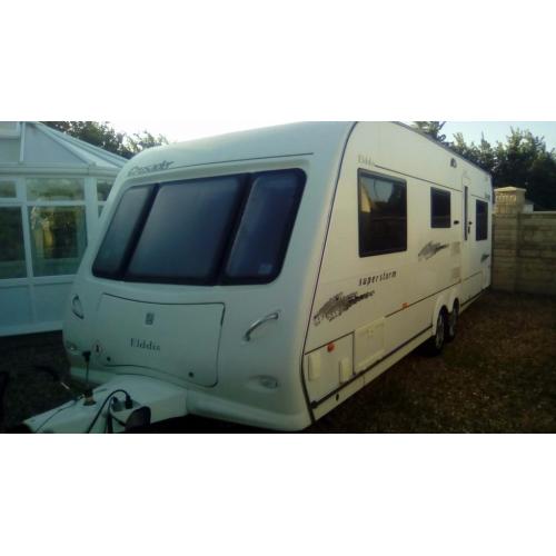 Elddis crusader superstorm twin axle 2008 touring caravan