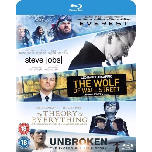 Everest/Steve Jobs/Wolf Of Wall Street/Theory Of Everything/... [Blu-ray]