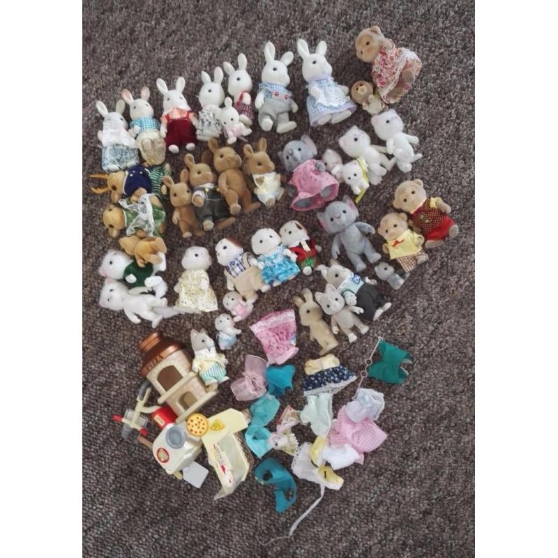 Sylvanian Family bundle, willing to split or sell as a bundle