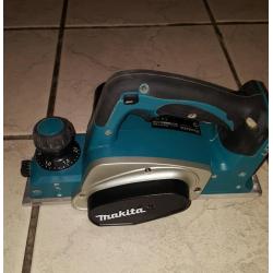 Makita cordless planer