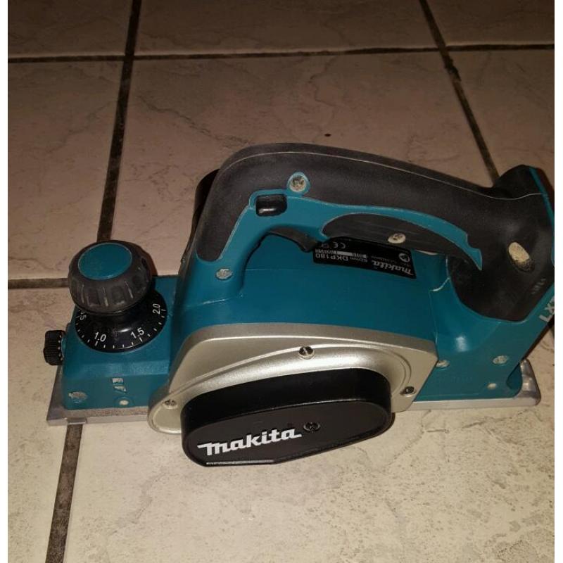 Makita cordless planer