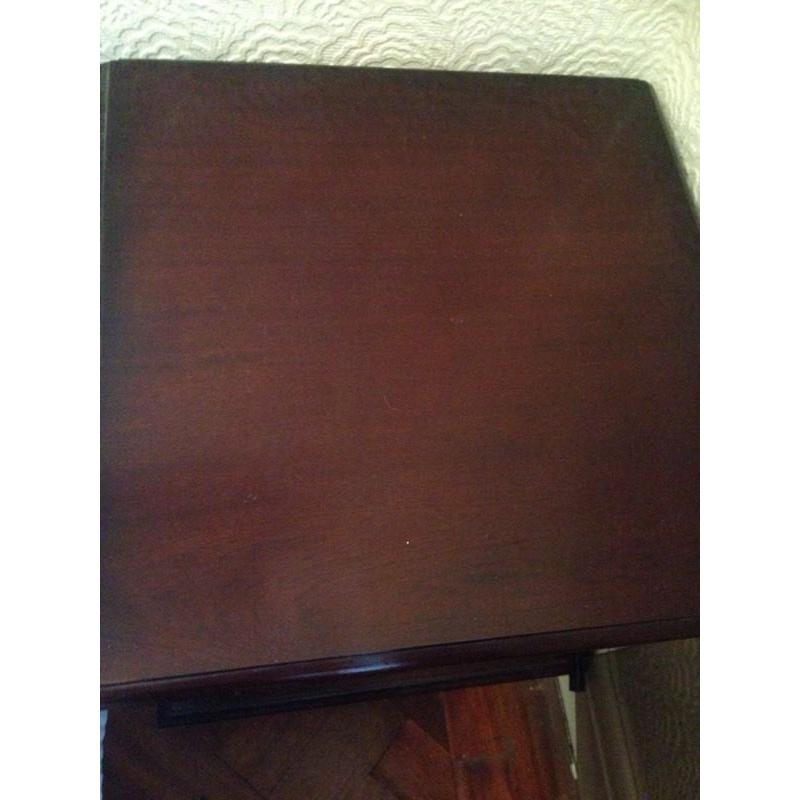 Solid wood bedside table / cupboard