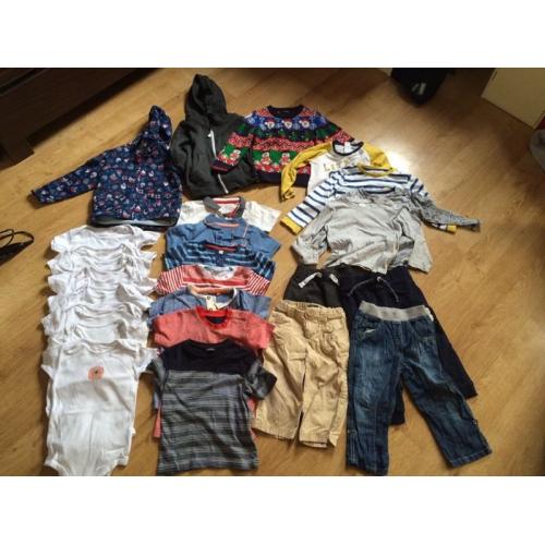 Bundle of boys clothes 18-24