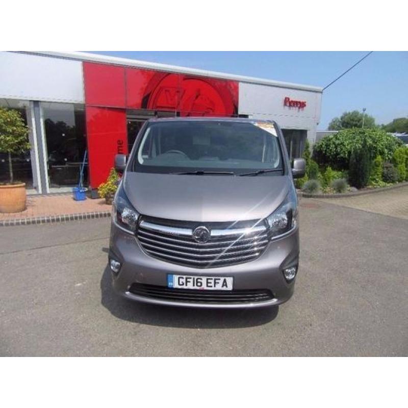 2016 Vauxhall Vivaro 2700 1.6CDTI 120PS H1 Van Diesel