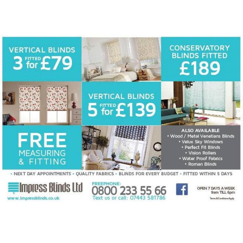 blinds special offer