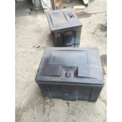 2 recovery storage boxes