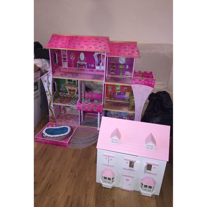 Beautiful and in fantastic condition - two dolls houses for sale
