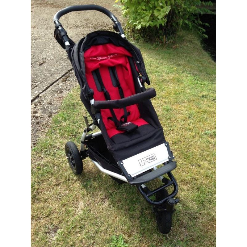 Mountain Buggy Swift (chilli), very good condition