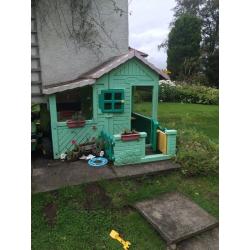 Plastic playhouse