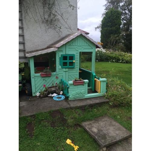 Plastic playhouse