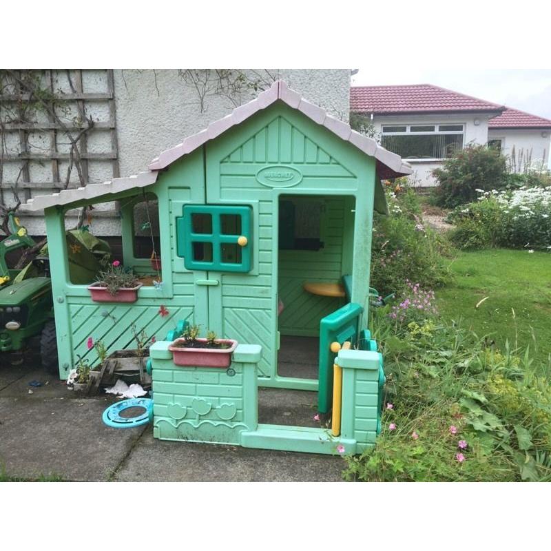 Plastic playhouse