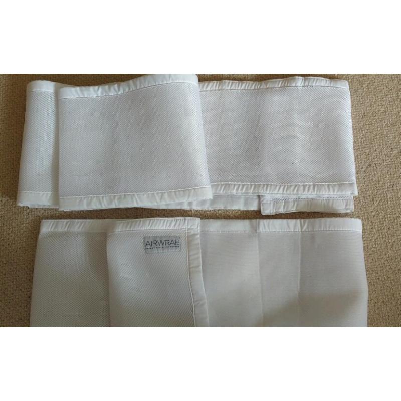 Airwrap breathable cot bumper