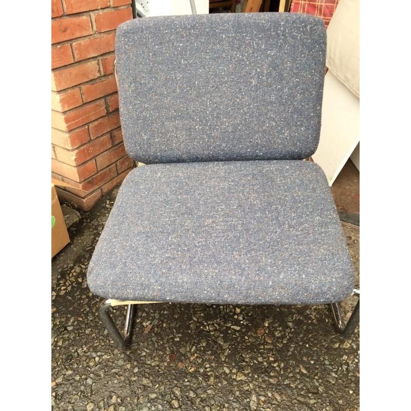 Three chairs.