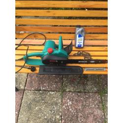 Bosch electric chainsaw