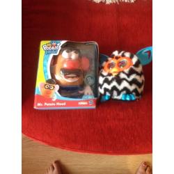 Mr potato head and furby
