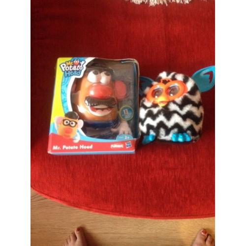 Mr potato head and furby