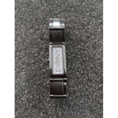 Silver dkny watch