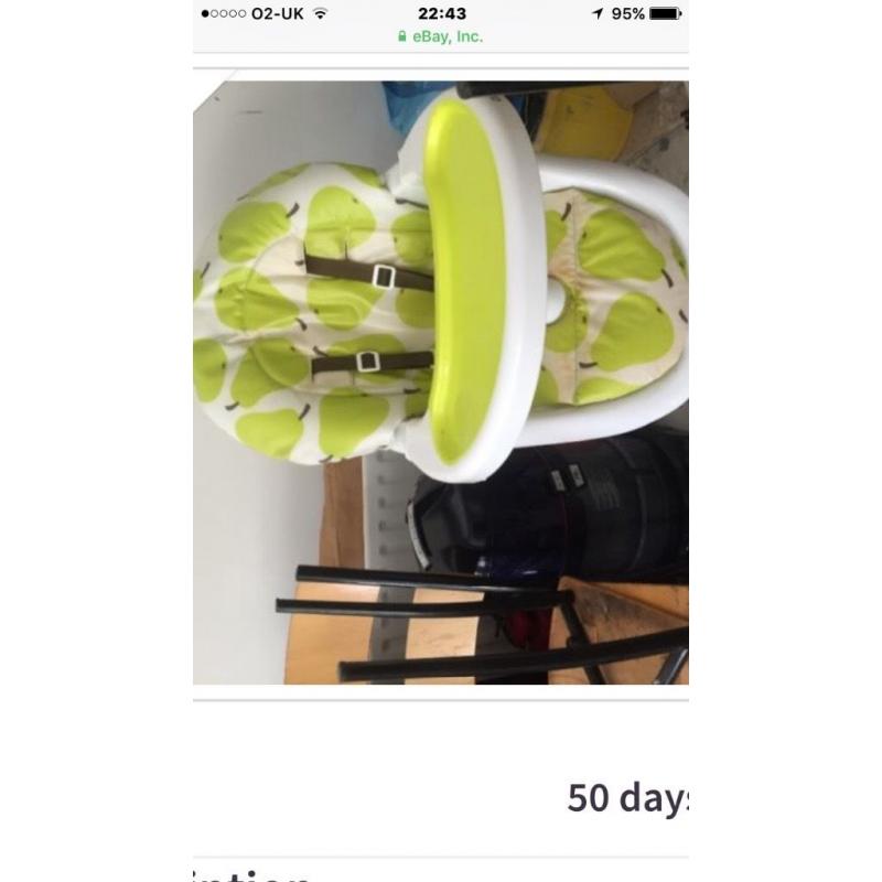 Cosatto 3 sixti swivel high chair