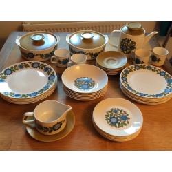 J&G Meakin Topic 41 Piece Dinner Service