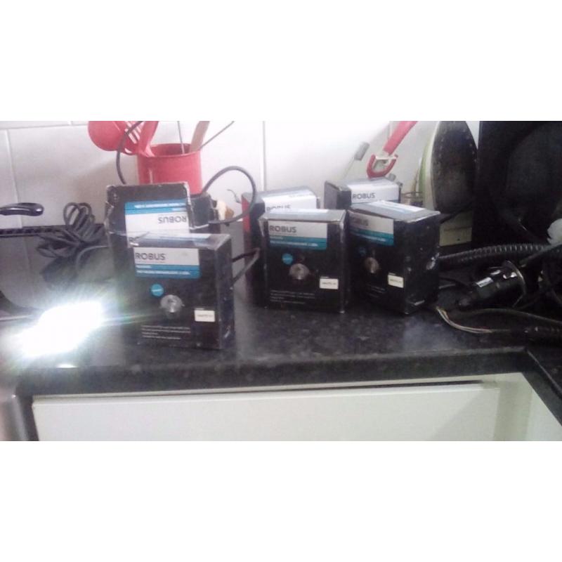 Robus 6 leds lights all in boxes