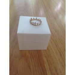 Pandora crown / tiara / princess ring BRAND NEW