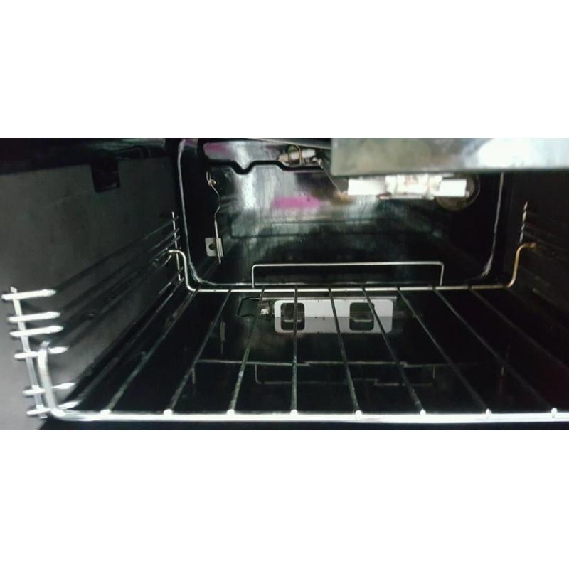 Hotpoint ultima HUG52 double oven gas cooker