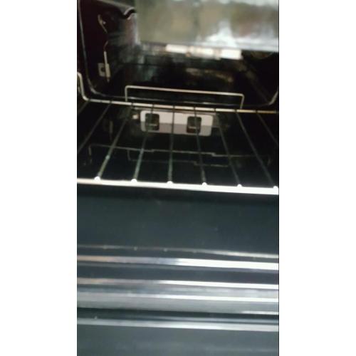 Hotpoint ultima HUG52 double oven gas cooker