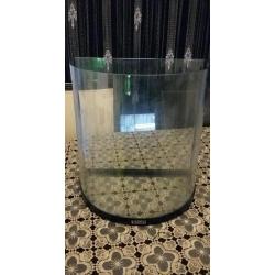 Half moon fish tank