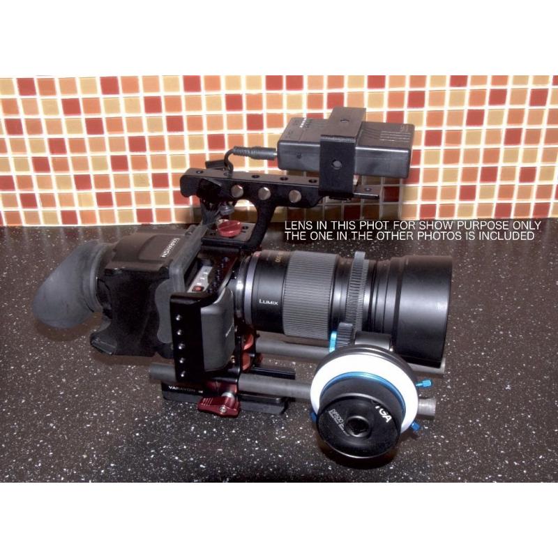 Black Magic Pocket Cinema Camera plus pro accessories
