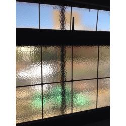 Medium double glassed window
