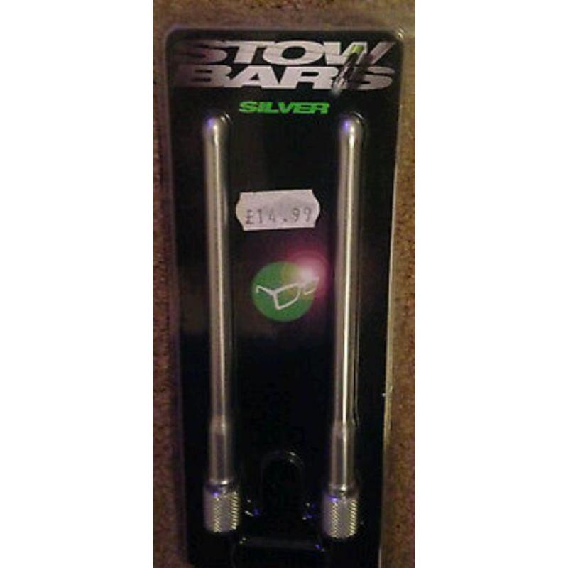 BRAND NEW - Korda Stow Bars Silver - Snag Ears - Carp Fishing