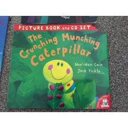 The Crunching Munching Caterpillar with CD