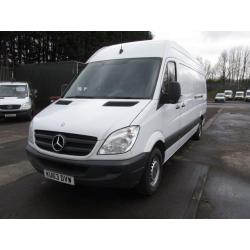 Mercedes-Benz Sprinter 313 CDi LWB High Roof 3.5T Van DIESEL MANUAL WHITE (2013)