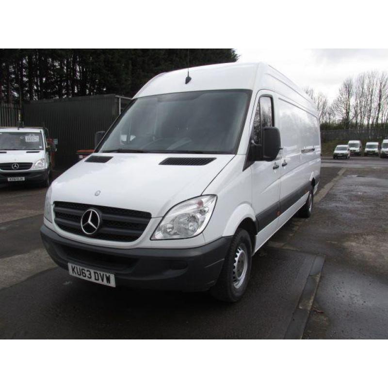 Mercedes-Benz Sprinter 313 CDi LWB High Roof 3.5T Van DIESEL MANUAL WHITE (2013)