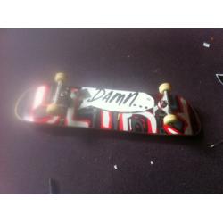 Slightly used skateboard