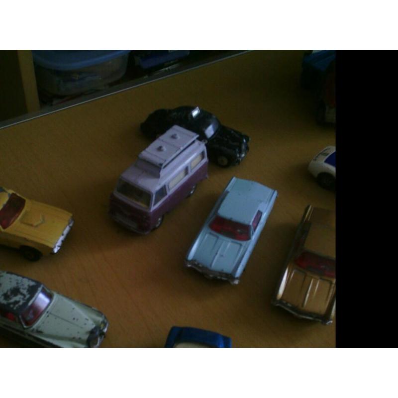 Job lot corgi dinky die cast cars and trucks