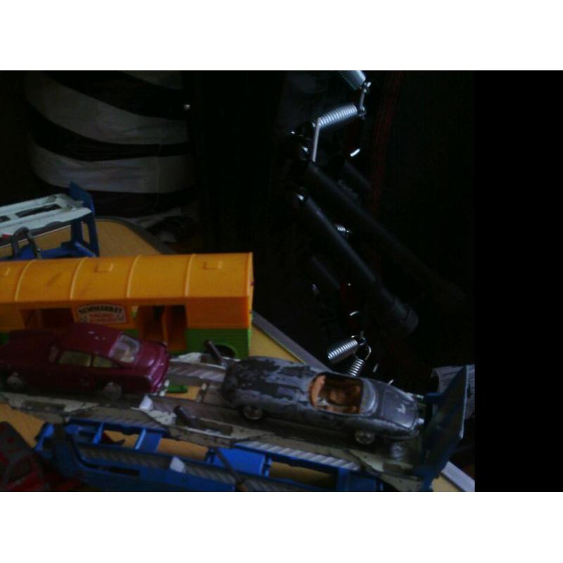 Job lot corgi dinky die cast cars and trucks