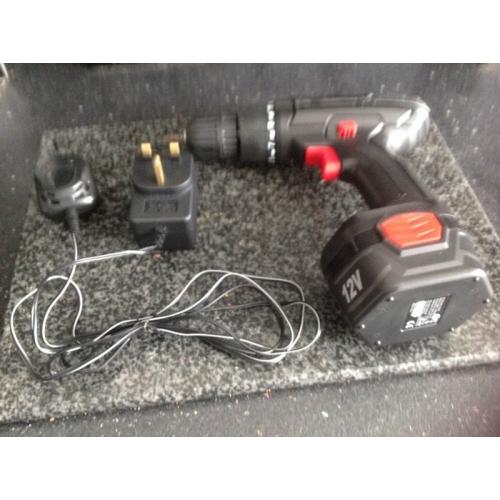 12V Cordless Drill Driver ( like new) condition