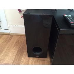Lg sound bar with sub
