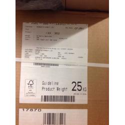 Tall Bathroom Oak Slab Unit from Screwfix Brand New still in packaging cloakroom cupboard / ensuite