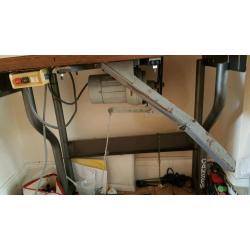 Industrial overlocker collect only