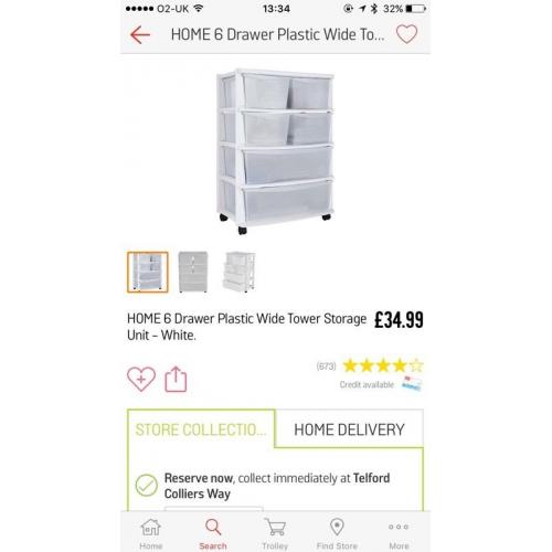 Plastic Storage Unit