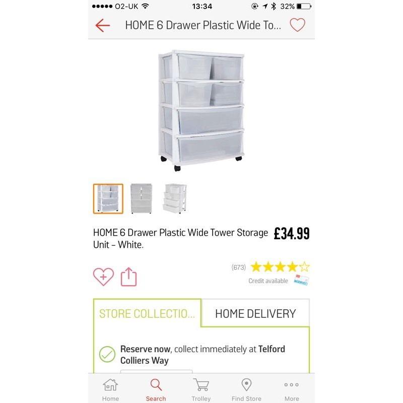 Plastic Storage Unit