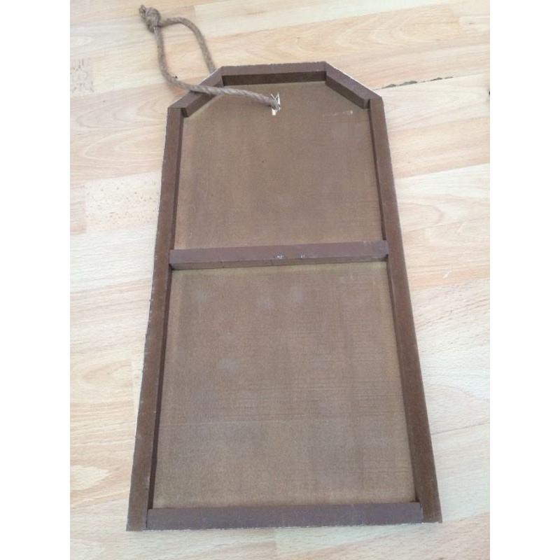 Wooden Plaque with Quote