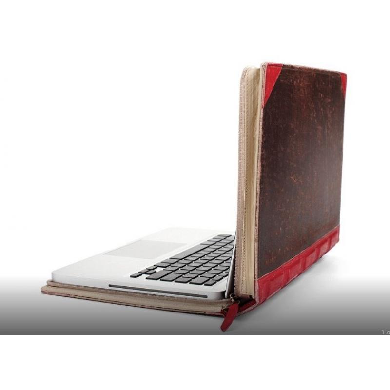 Unique leather BookBook case for Macbook