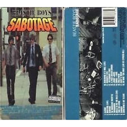 BEASTIE BOYS SABOTAGE 1994 PAL VHS in MINT CONDITION