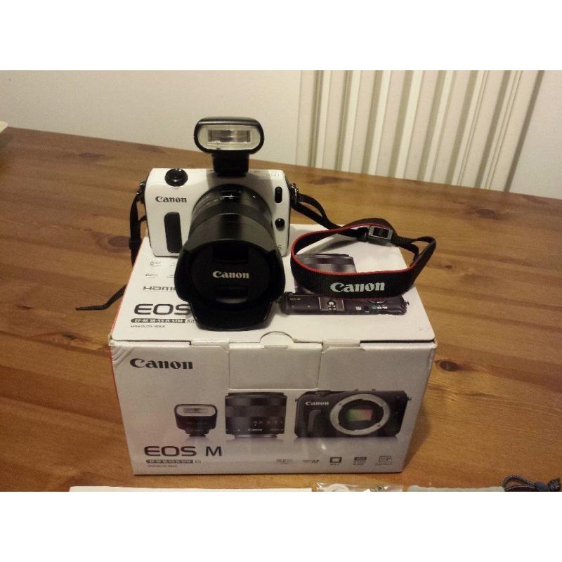 Canon EOS M 18.0 MP Digital Camera with 18-55mm Lens